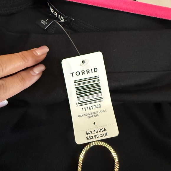 Torrid Classic Black Pencil Skirt - Picture 4 of 4